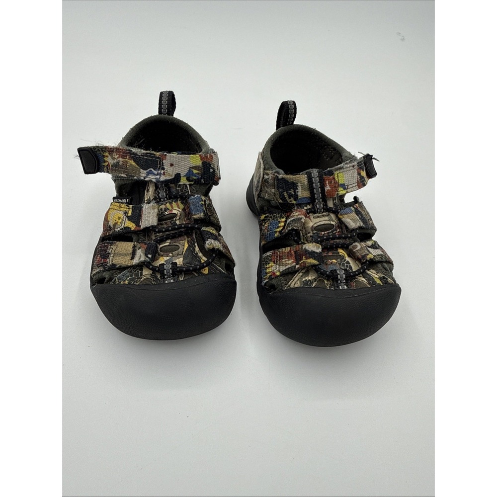 KEEN Newport H2 Toddler Size 6 hiking sandals Neighbors Print Outdoors